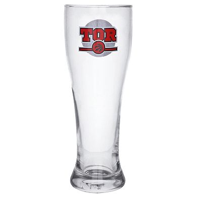 Toronto Raptors Letterman Logo 16oz. Pilsner Glass