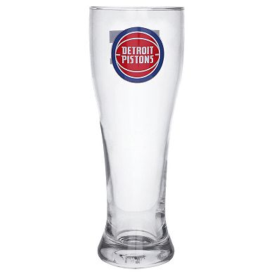 Detroit Pistons Letterman Logo 16oz. Pilsner Glass