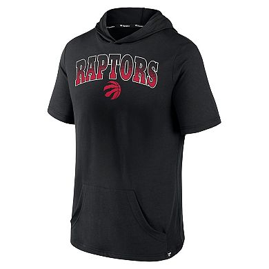 Men's Fanatics Branded Black Toronto Raptors Guard The Rim Hoodie T-Shirt
