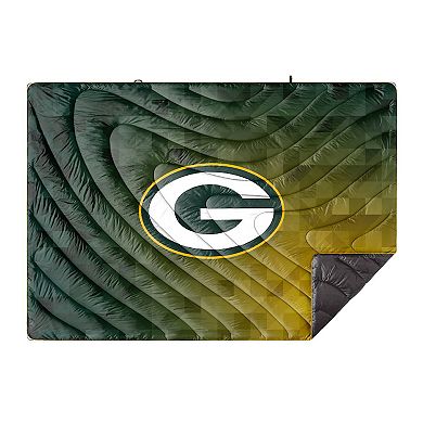 Rumpl Green Bay Packers 75'' x 52'' Geo Original Puffy Blanket