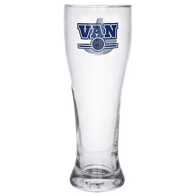 Vancouver Canucks Letterman Logo 16oz. Pilsner Glass