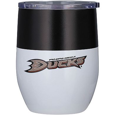 Anaheim Ducks 16oz. Colorblock Stainless Steel Curved Tumbler