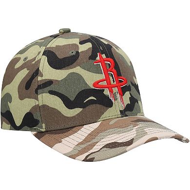 Men's Mitchell & Ness Camo Houston Rockets Woodland Desert Snapback Hat