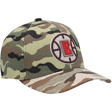 Men's Mitchell & Ness Camo LA Clippers Woodland Desert Snapback Hat
