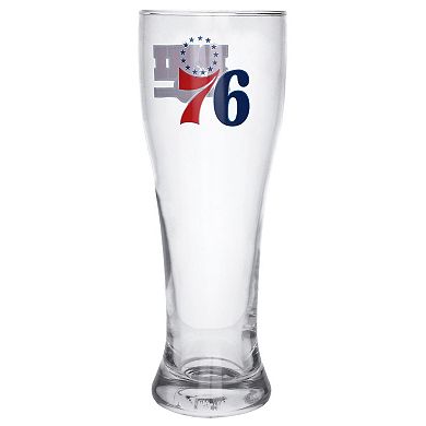 Philadelphia 76ers Letterman Logo 16oz. Pilsner Glass