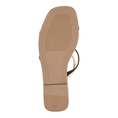 Journee Collection Brinna Tru Comfort Foam™ Women's Strappy Slide Sandals