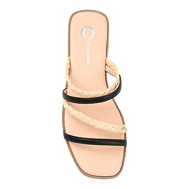 Journee Collection Brinna Tru Comfort Foam™ Women's Strappy Slide Sandals