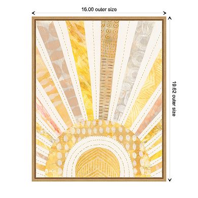 Amanti Art Boho Sunshine I Framed Wall Art