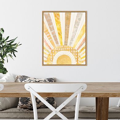 Amanti Art Boho Sunshine I Framed Wall Art