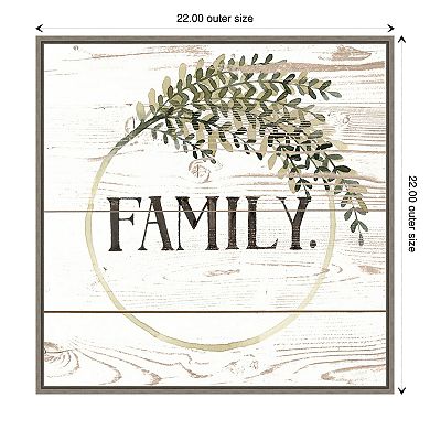 Amanti Art Family Farmhouse II Framed Wall Art