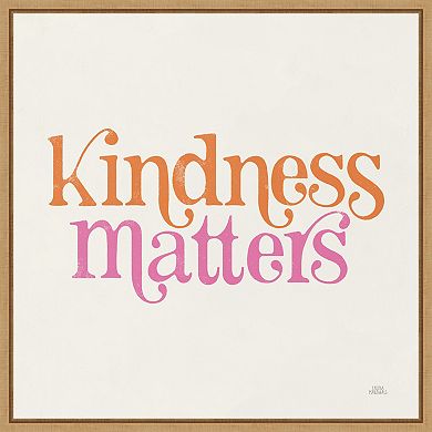 Amanti Art Kindness Matters Framed Wall Art