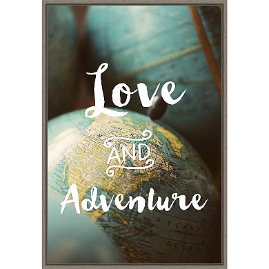 Amanti Art Love and Adventure Framed Wall Art