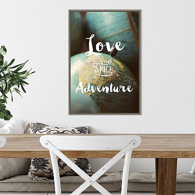 Amanti Art Love and Adventure Framed Wall Art