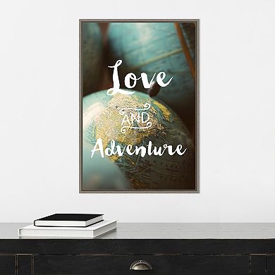 Amanti Art Love and Adventure Framed Wall Art