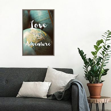 Amanti Art Love and Adventure Framed Wall Art