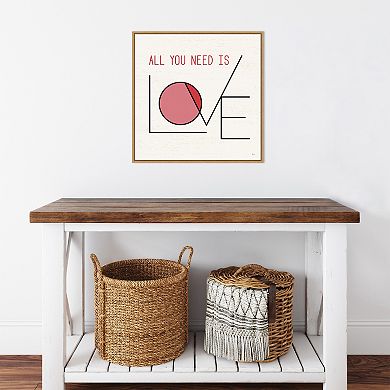 Amanti Art Love Letters I Framed Wall Art