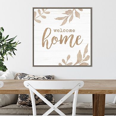 Amanti Art Welcome Home Framed Wall Art