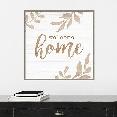 Amanti Art Welcome Home Framed Wall Art