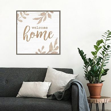 Amanti Art Welcome Home Framed Wall Art