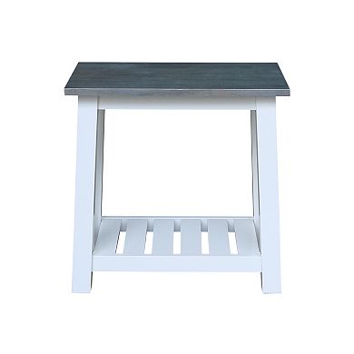 International Concepts Surrey Side End Table