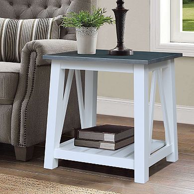 International Concepts Surrey Side End Table