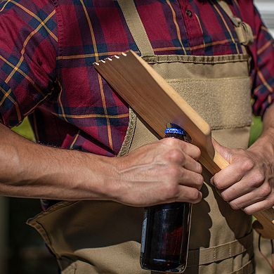 Picnic Time Toronto Blue Jays BBQ Grill Scraper with Bottle Opener