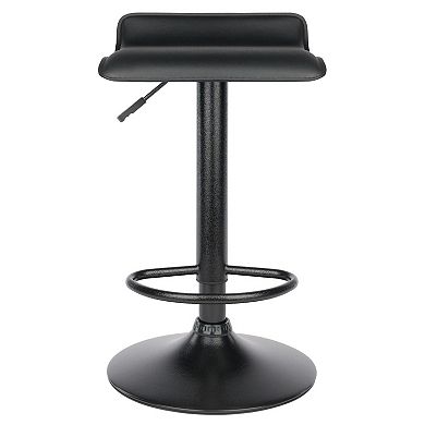 Winsome Square Pub Table & Adjustable Swivel Stool 3-piece Set