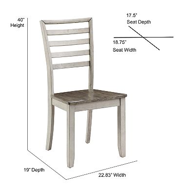 Steve Silver Co. Abacus Side Chair 2-Piece Set