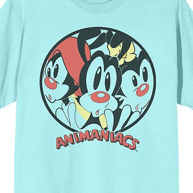 Men's Animaniacs Zany Cartoon Circle Tee