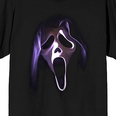 Men's Ghostface White Mask in Hood Tee