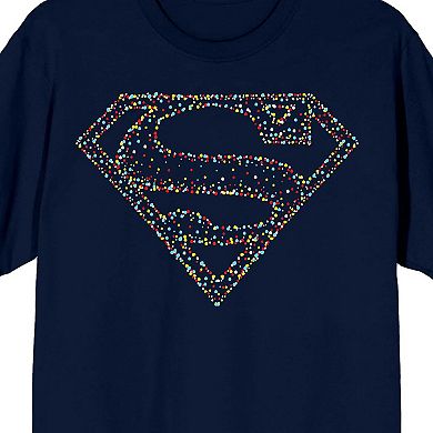 Men's Superman Man of Steel Logo Tee