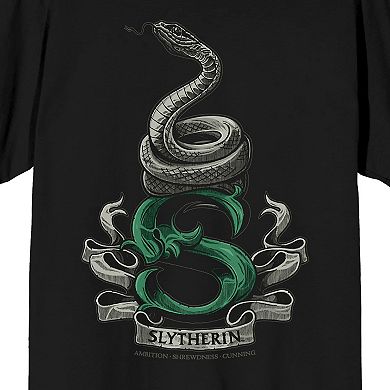 Men's Harry Potter Slytherin Snake Tee