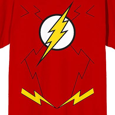 Men's Justice League Flash Crest Tee