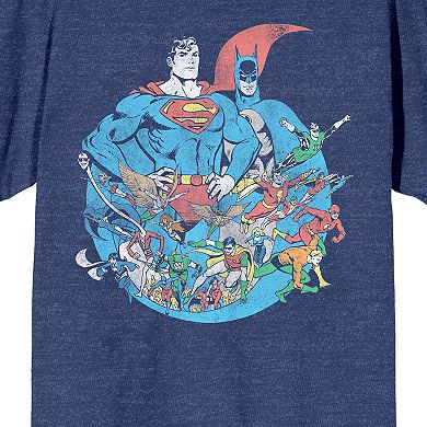 Men's Justice League Superheroes Tee