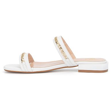 New York & Company Becki Women's Slide Sandals