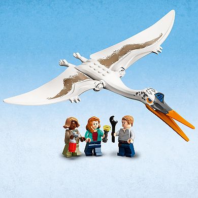 LEGO Jurassic World Quetzalcoatlus Plane Ambush 76947 Building Kit (293 Pieces)