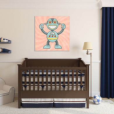 COURTSIDE MARKET Loving Bot I Canvas Wall Art