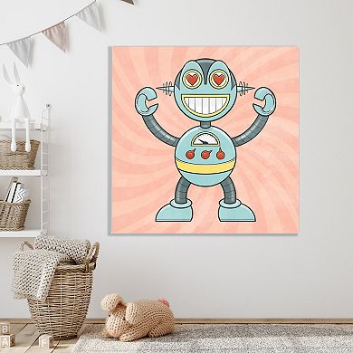 COURTSIDE MARKET Loving Bot I Canvas Wall Art