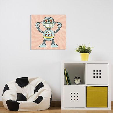 COURTSIDE MARKET Loving Bot I Canvas Wall Art