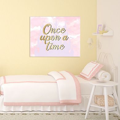 COURTSIDE MARKET Once Upon A Time Canvas Wall Art