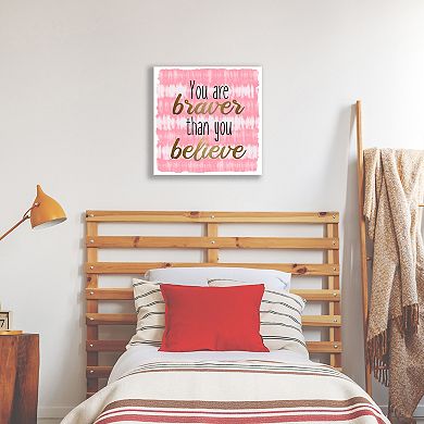 COURTSIDE MARKET Braver Tie Dye Canvas Wall Art