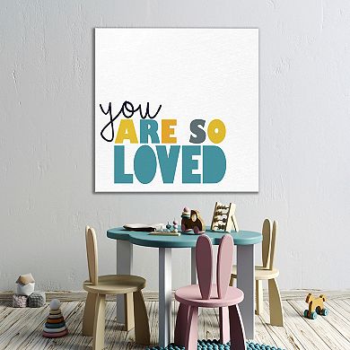 Courtside Market Big Love II Canvas Art Wall Decor