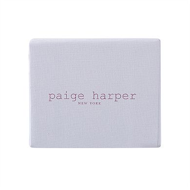 Paige Harper 40.6 mm Fine Silver Over Recycled Brass Hoop Earrings