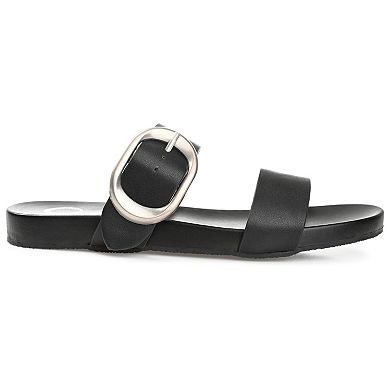 Journee Collection Crysta Tru Comfort Foam??? Women's Slide Sandals