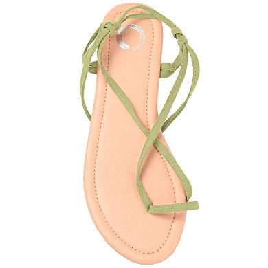 Journee Collection Mischa Women's Lace-Up Sandals