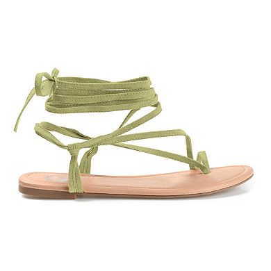 Journee Collection Mischa Women's Lace-Up Sandals