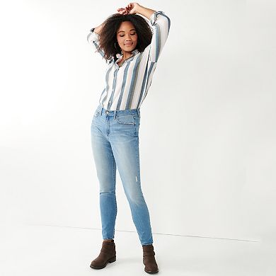 Women's Sonoma Goods For Life?? Curvy High-Waisted Skinny Jeans