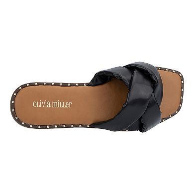 Olivia Miller Selysette Women's Slide Sandals 