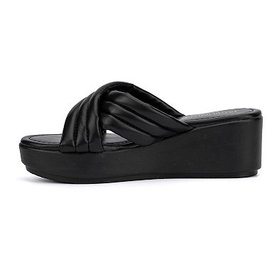 Olivia Miller Emma Women's Wedge Sandals