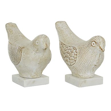Stella & Eve Bird Figurine Table Decor 2-piece Set